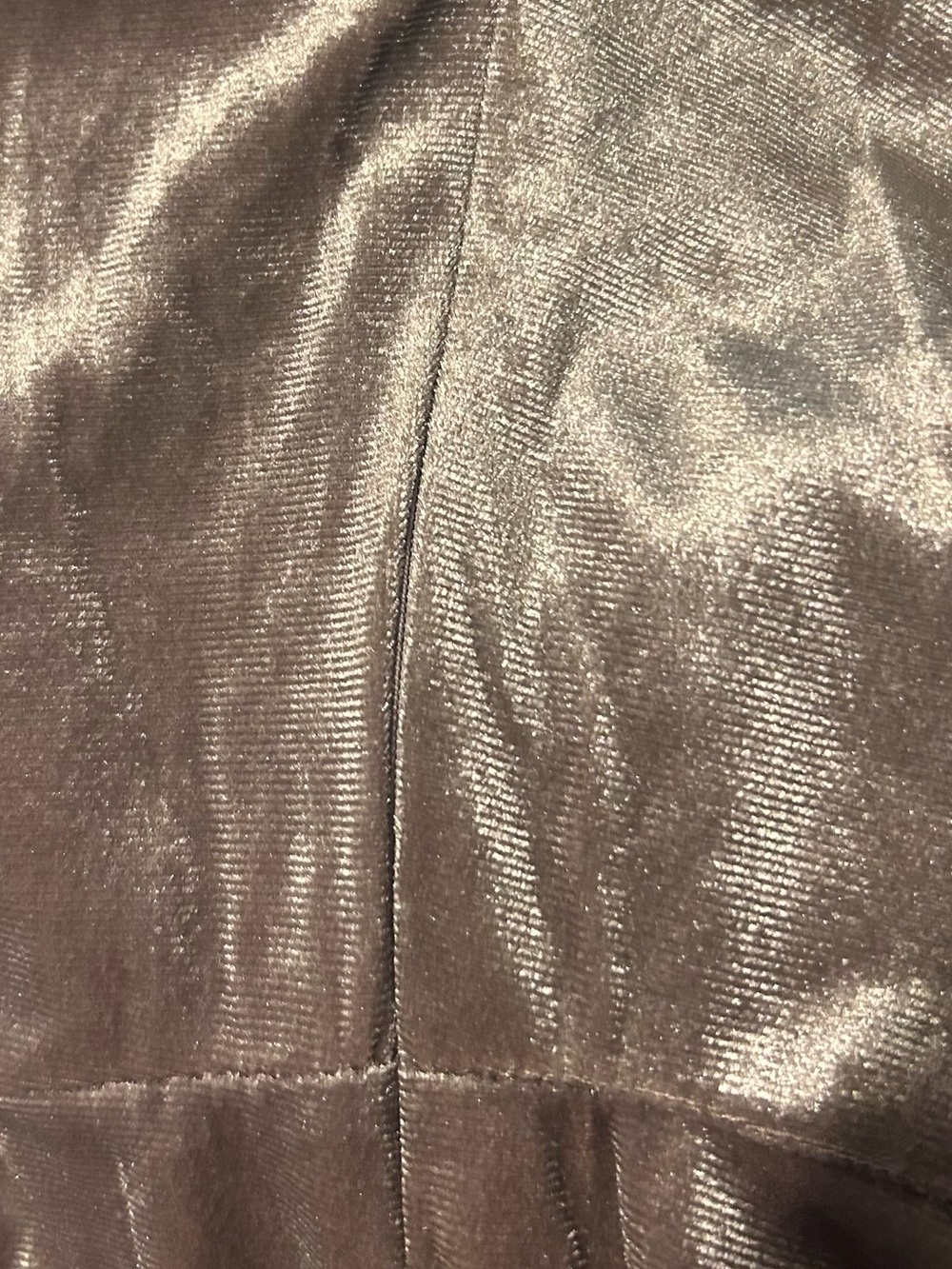 NWT Paper Crane Champagne Velvet Midi Dress - Size S (Fits XS) - Picture 2 of 4